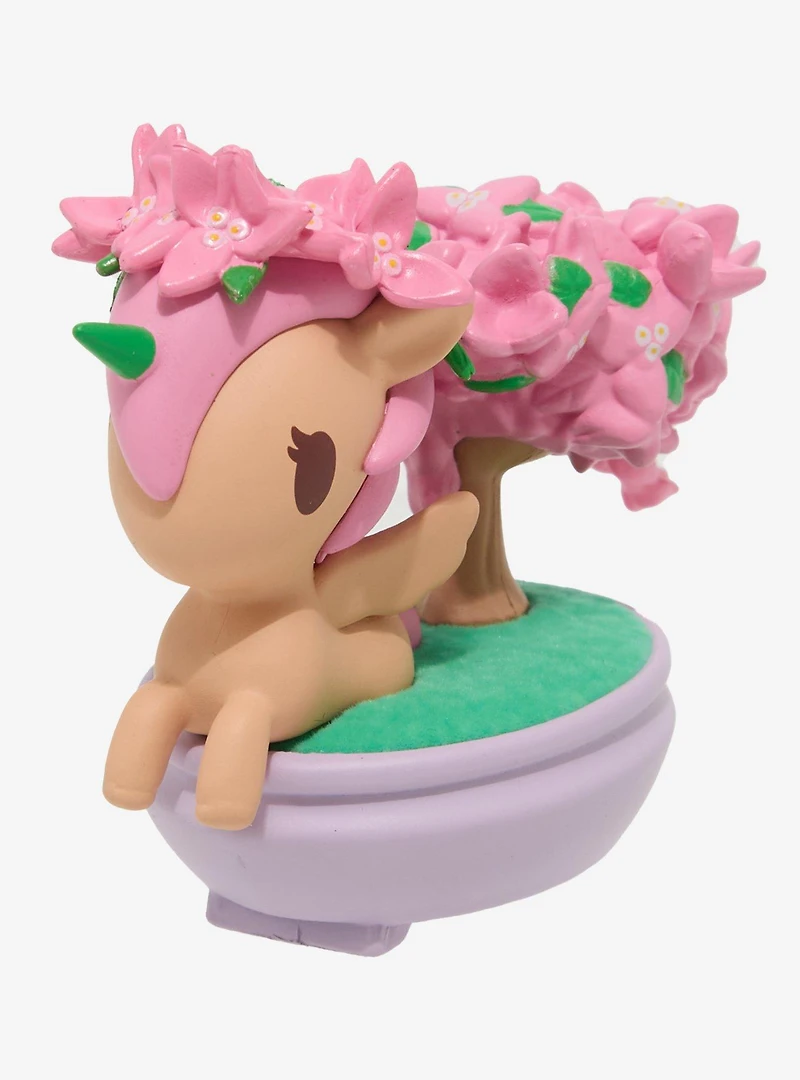 tokidoki Botanical Bonsai Unicorno Pink Bougainvillea Bonsai Figure