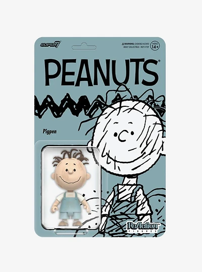 Super7 Peanuts ReAction Pigpen Figure