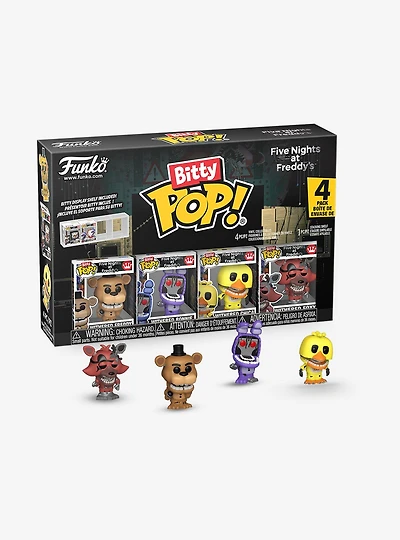 Funko Bitty Pop! Five Nights at Freddy's Withered Freddy & Friends Mini Figure Set