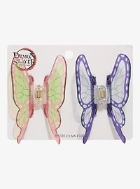 Demon Slayer: Kimetsu no Yaiba Shinobu Kocho & Kanae Kocho Butterfly Claw Clip Set — BoxLunch Exclusive