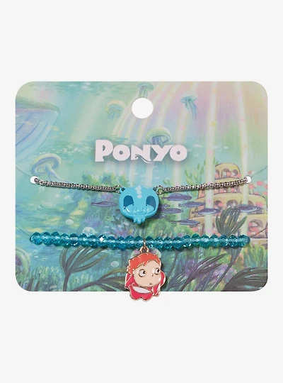 Studio Ghibli® Ponyo Charm Bracelet Set - BoXLunch Exclusive
