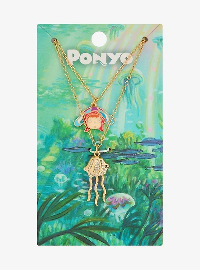 Studio Ghibli® Ponyo Jellyfish Necklace Set - BoxLunch Exclusive