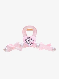 Disney The Aristocats Marie Pearl Hearts Claw Clip - BoxLunch Exclusive