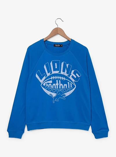 NFL Detroit Lions Football Women's Crewneck — BoxLunch Exclusive