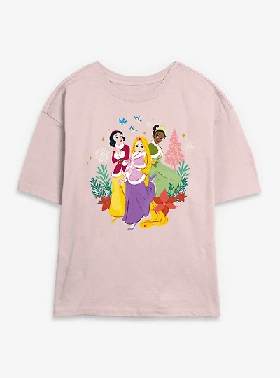 Disney Princesses Enchanted Squad Womens Skimmer T-Shirt