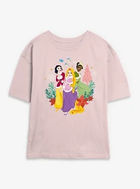 Disney Princesses Enchanted Squad Womens Skimmer T-Shirt