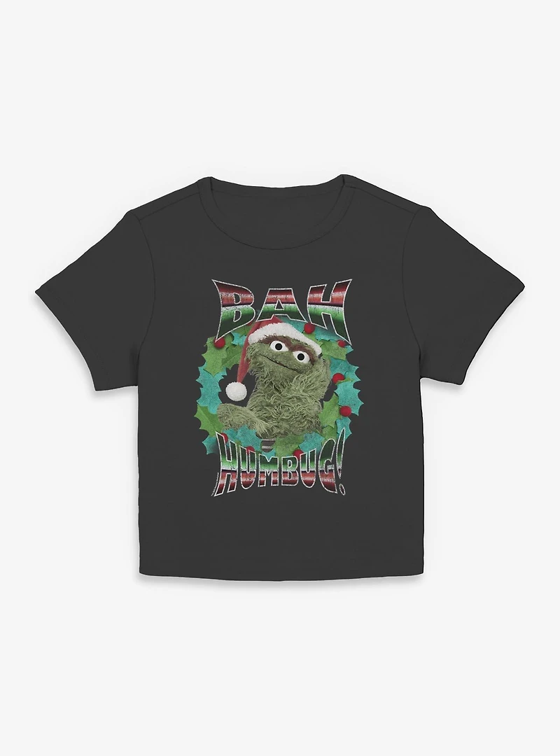 Sesame Street Merry Bah Humbug Women Baby T-Shirt