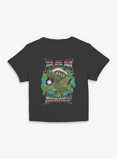 Sesame Street Merry Bah Humbug Women Baby T-Shirt