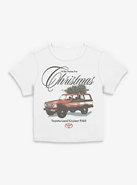 Toyota Home For Christmas Women Baby T-Shirt