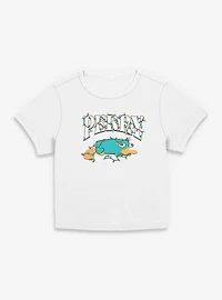 Disney Phineas and Ferb Perry Christmas Lights Women Baby T-Shirt