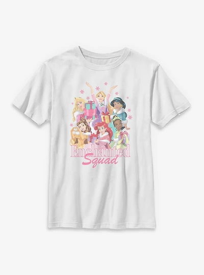 Disney Princesses Holiday Squad Youth T-Shirt