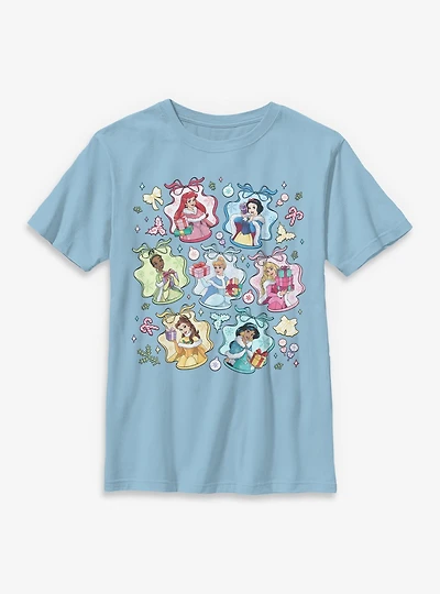 Disney Princesses Festive Coquette Princess Youth T-Shirt