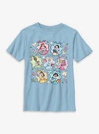 Disney Princesses Festive Coquette Princess Youth T-Shirt