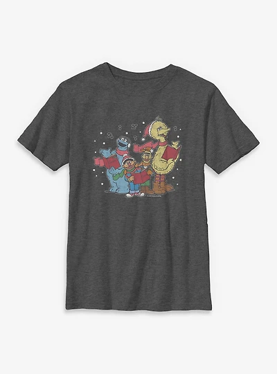 Sesame Street Christmas Carols Youth T-Shirt