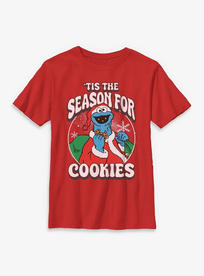 Sesame Street Season For Cookies Youth T-Shirt