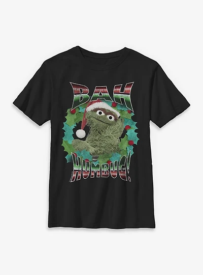 Sesame Street Merry Bah Humbug Youth T-Shirt