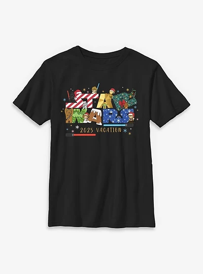Star Wars 2025 Vacation Youth T-Shirt