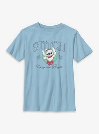Disney Lilo & Stitch Holiday Wreath Youth T-Shirt