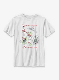 Dr. Seuss How The Grinch Stole Christmas Youth T-Shirt