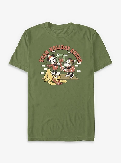 Disney Mickey Mouse Holiday Cheer T-Shirt