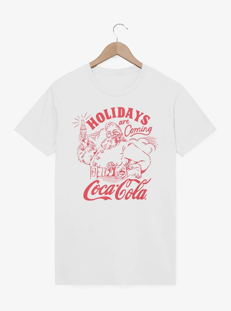 Coca-Cola Holidays Are Coming Santa T-Shirt