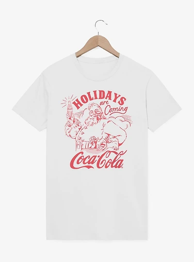 Coca-Cola Holidays Are Coming Santa T-Shirt