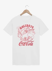 Coca-Cola Holidays Are Coming Santa T-Shirt