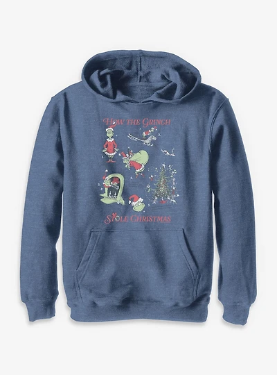 Dr. Seuss How The Grinch Stole Christmas Youth Hoodie