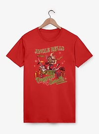 Marvel Deadpool Jingle Bells Dogpool Smells T-Shirt