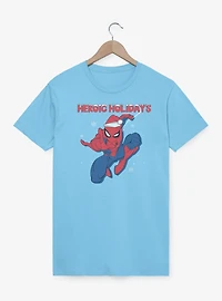 Marvel Spider-Man Oh What Fun Heroic Holidays T-Shirt