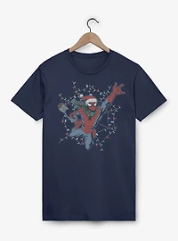 Marvel Spider-Man Swing Into Holiday T-Shirt