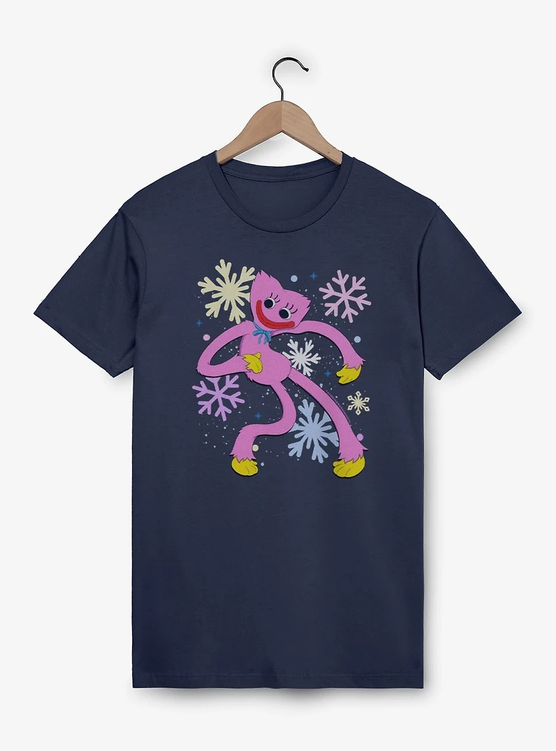 Poppy Playtime Kissy Missy Snowflakes T-Shirt