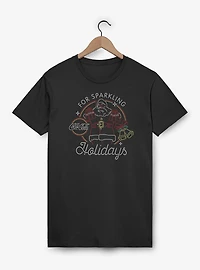 Coca-Cola For Sparkling Holidays Santa T-Shirt