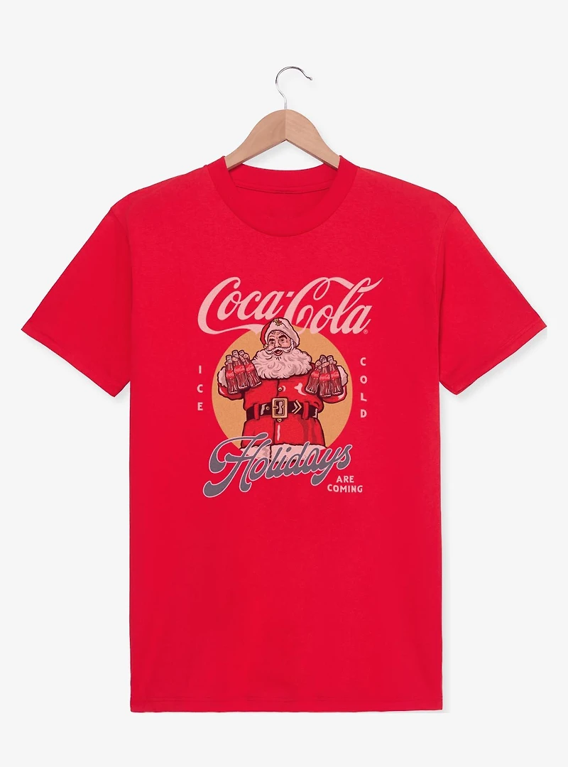 Coca-Cola Holidays Are Coming Santa T-Shirt