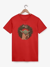 Star Wars Yoda Christmas Wreaths T-Shirt