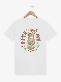 The Simpsons Bite Gingerbread T-Shirt