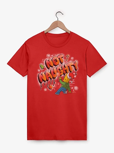 The Simpsons Naughty Bart Graffiti T-Shirt