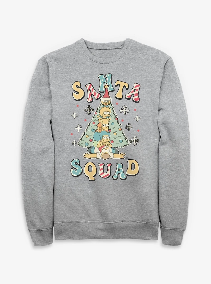 The Simpsons Santa Squad Sweatshirt