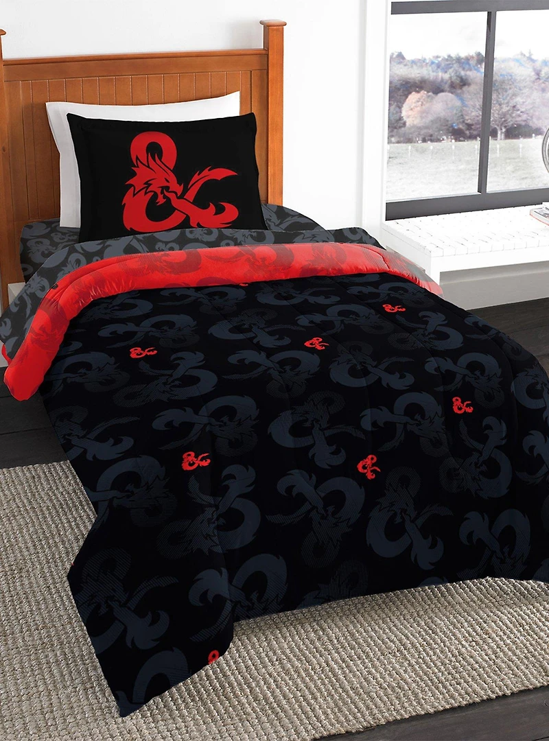Dungeons & Dragons Iconic Ampersand Twin Bed in a Bag