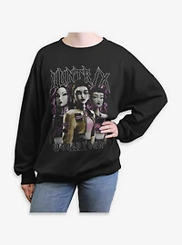 Kpop Demon Hunters Huntrix Group Pose Womens Oversized Sweatshirt Box Lunch Exclusive