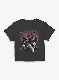Kpop Demon Hunters Saja Boys Group Womens Baby Tee Box Lunch Exclusive
