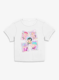 Kpop Demon Hunters Saja Boys Cutie Toploader Deco Photocards Womens Baby Tee