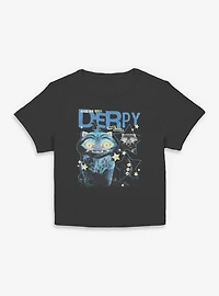 Kpop Demon Hunters Derpy And Sussie Stars Womens Baby Tee