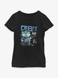 Kpop Demon Hunters Derpy And Sussie Stars Youth Girls T-Shirt