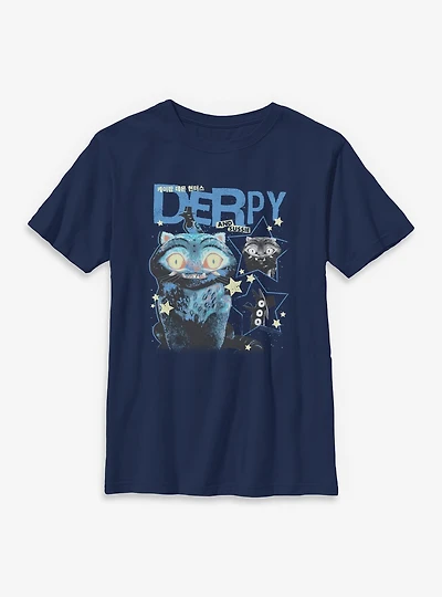 Kpop Demon Hunters Derpy And Sussie Stars Youth T-Shirt