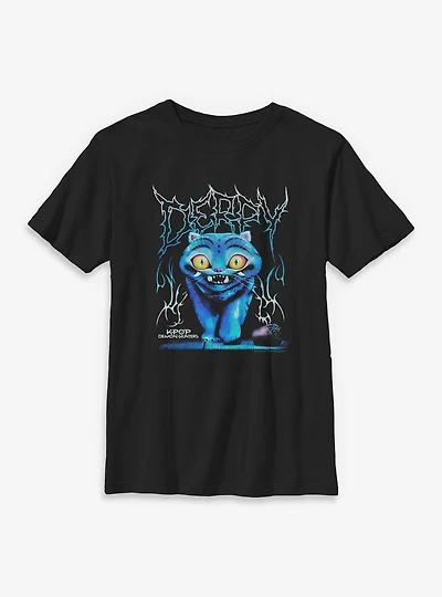 Kpop Demon Hunters Derpy Rock Youth T-Shirt Box Lunch Exclusive