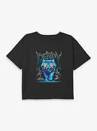 Kpop Demon Hunters Derp Rock Youth Girls Boxy Crop T-Shirt