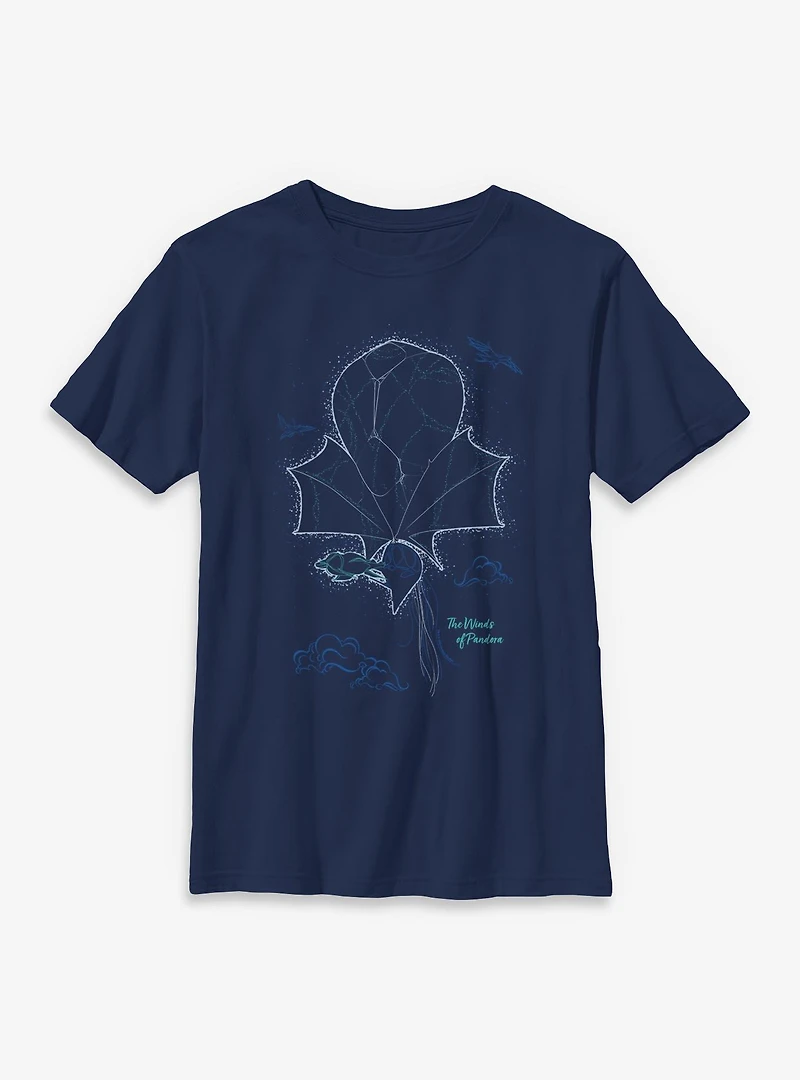 Avatar: Fire And Ash The Winds Of Pandora Youth T-Shirt