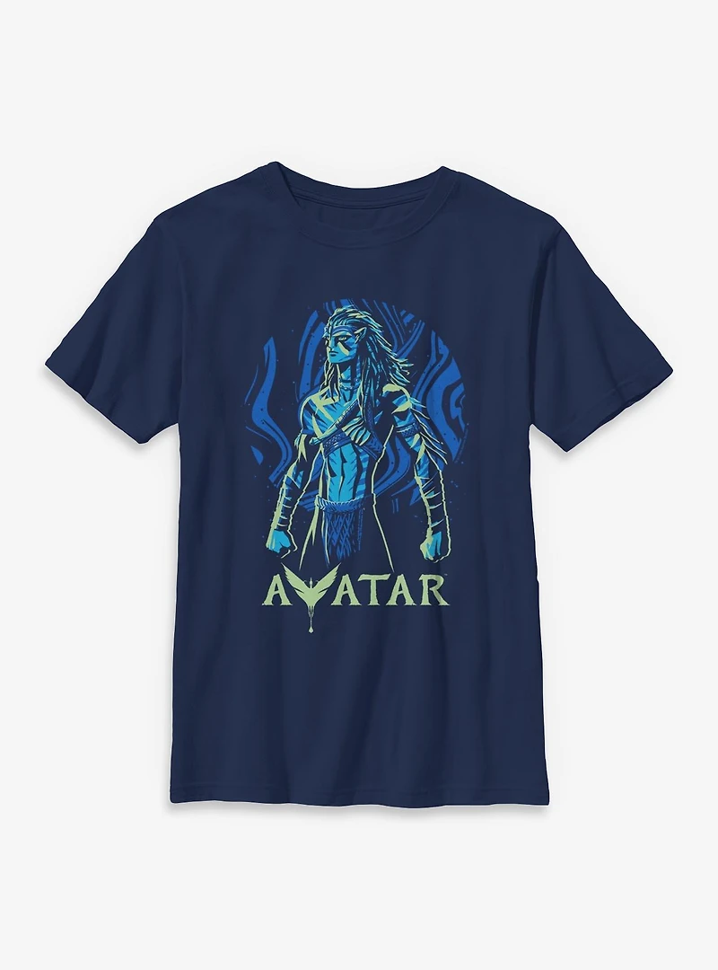 Avatar: Fire And Ash Jake Sully Avatar Youth T-Shirt