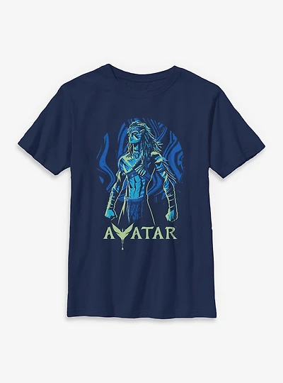 Avatar: Fire And Ash Jake Sully Avatar Youth T-Shirt